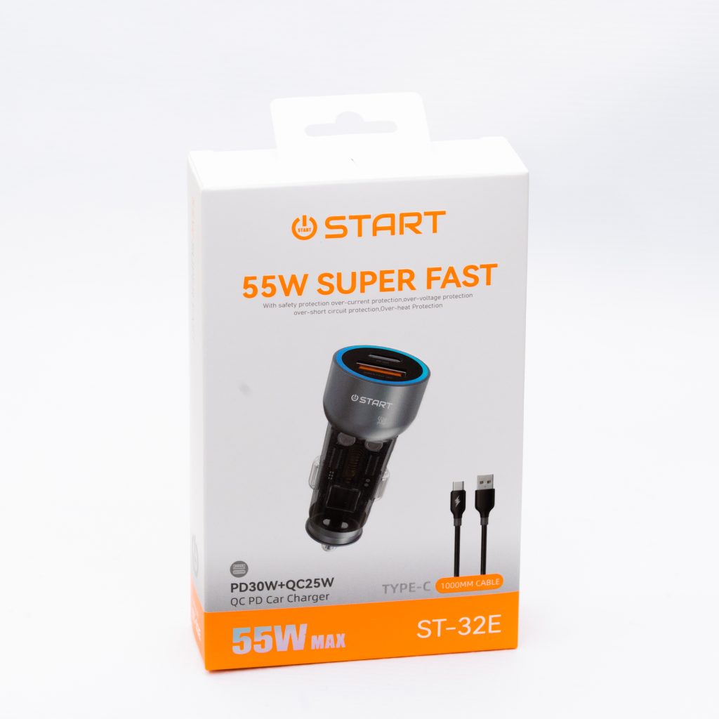 شاحن سياره START ST-23E TC