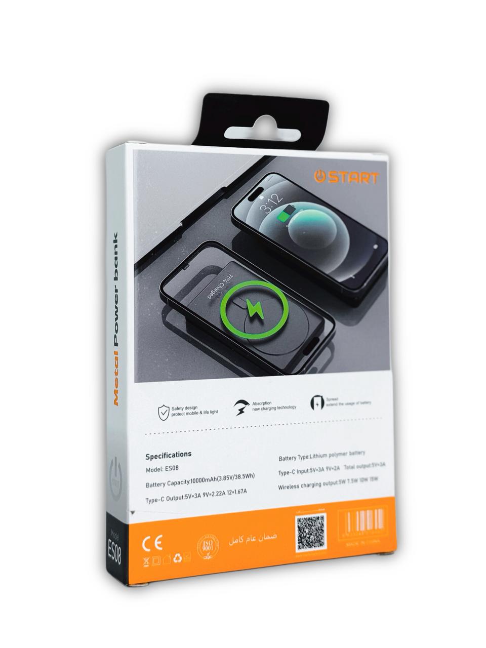 باور بانك START ES-08